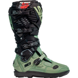 Bottes Sidi Crossfire 3 SRS - Army / noir | Oxmoto