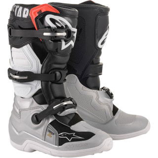 Bottes enfant Alpinestars tech 7S gris/noir | Oxmoto
