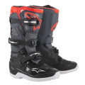 Bottes enfant Alpinestars tech 7S noir/gris/rouge | Oxmoto
