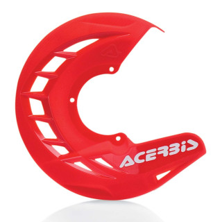 Protege disque x-brake rouge | Oxmoto