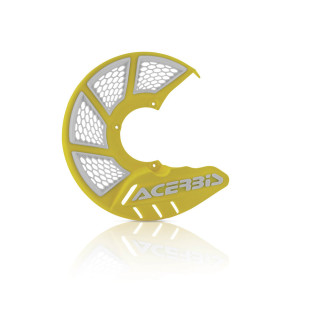 Protection disque x-brake vented jaune | Oxmoto