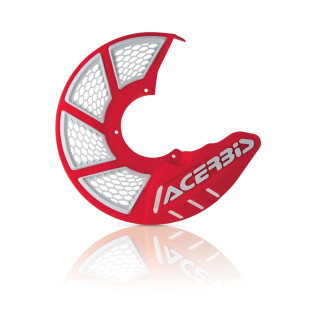 Protection disque x-brake vented rouge | Oxmoto