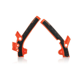 Protection cadre x-grip KTM 85 13/16- tc 85 14/16 orange 2