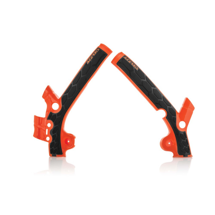 Protection cadre x-grip KTM 85 13/16- tc 85 14/16 orange 2
