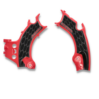 Protection cadre x-grip Honda crf450 21 rouge/noir | Oxmoto