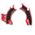 Protection cadre x-grip Honda crf450 21 rouge/noir | Oxmoto