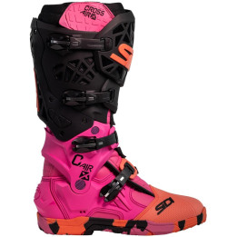 Bottes Sidi Crossair X - Messy / Coral | Oxmoto