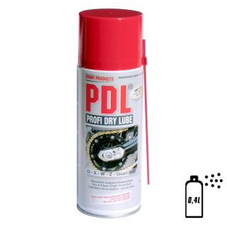 Lubrifiant chaîne profi dry lube PDL spray 400 ml | Oxmoto