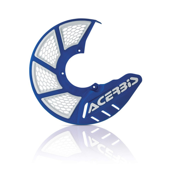 Protection disque x-brake vented bleu | Oxmoto