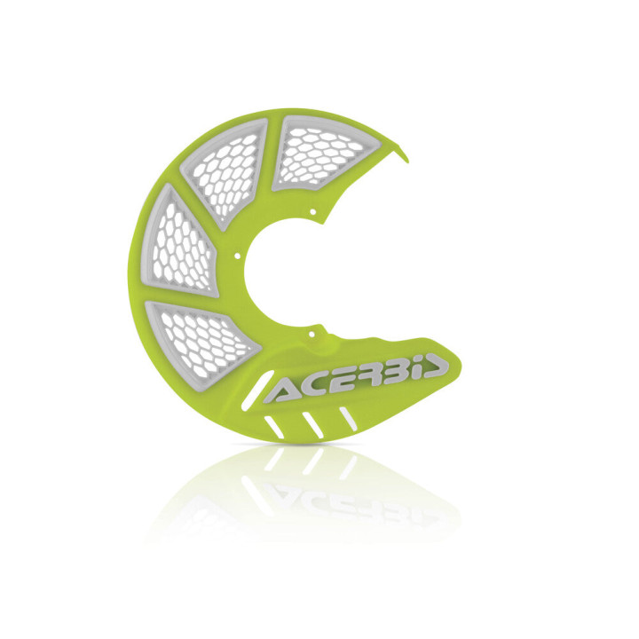 Protection disque x-brake vented jaune 2 | Oxmoto