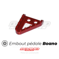 Embout de pédale de frein Boano cnc Beta rr rouge petit modèle 2t-4t