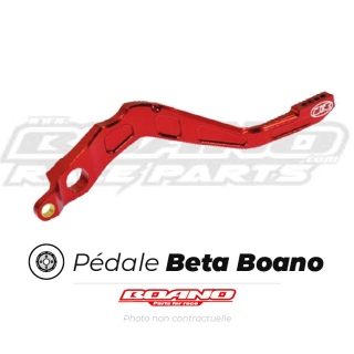 Pédale de frein rouge Boano Beta rr 2t/4t | Oxmoto