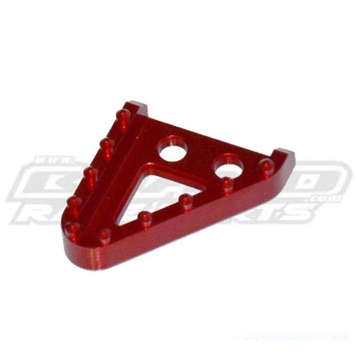 Embout de pédale de frein Boano cnc Beta rr rouge petit modèle 2t-4t