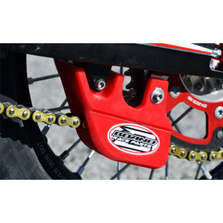 Guide chaine Boano Beta rr 2t/4t en nylon rouge | Oxmoto