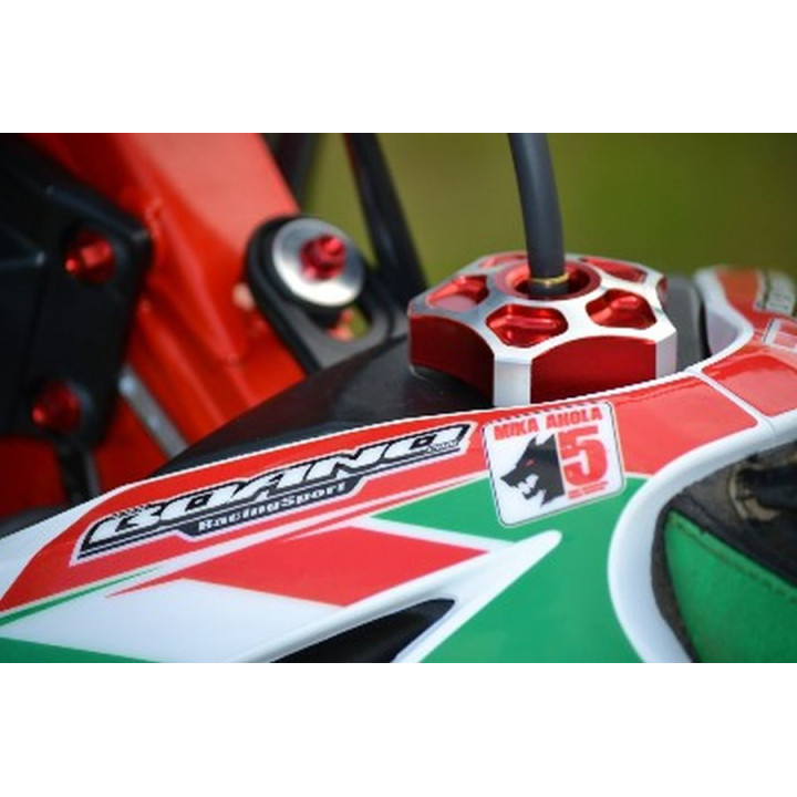Bouchon de réservoir en aluminium Boano rouge Beta rr 2t-4t 2013-25