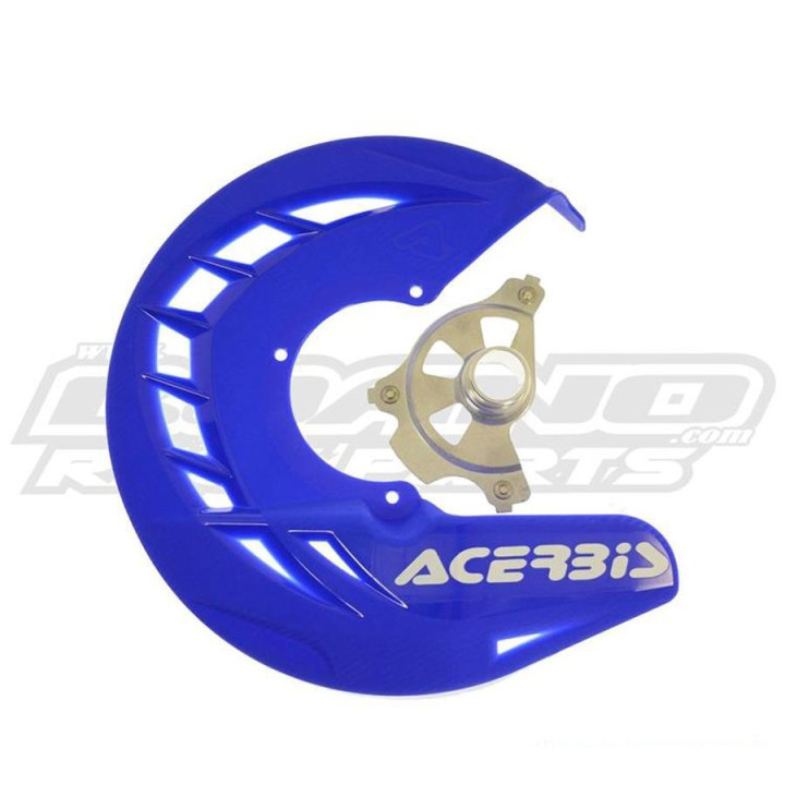 Protection de disque avant Acerbis Beta rr en plastique bleu 2013-2025