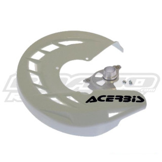 Protection de disque avant Acerbis Beta rr en plastique blanc 2013-2025