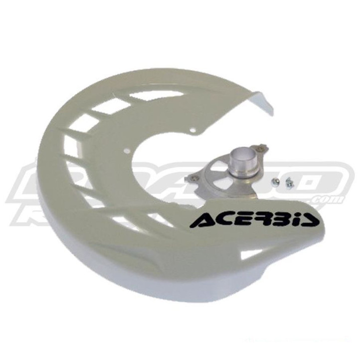 Protection de disque avant Acerbis Beta rr en plastique blanc 2013-2025