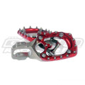 Repose-pieds acier avec pad alu rouge Beta rr 2t-4t 2020-2025