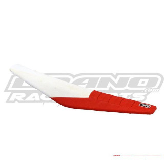 Housse de selle team Boano 2020 rouge/blanc | Oxmoto