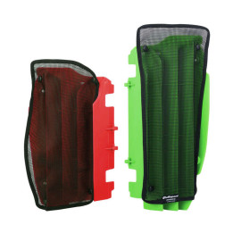 Filet cache radiateur Polisport noir Kawasaki KX450F