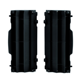 Cache radiateur Polisport noir KTM/HUSQVARNA | Oxmoto