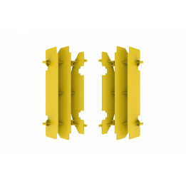 Cache radiateur Polisport jaune Suzuki | Oxmoto
