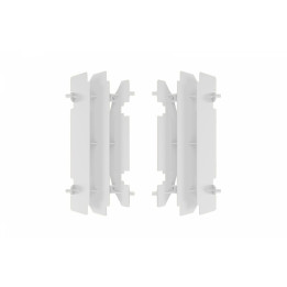Cache radiateur Polisport blanc Suzuki | Oxmoto