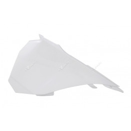 Cache boîte à air gauche Racetech blanc Husqvarna TC85