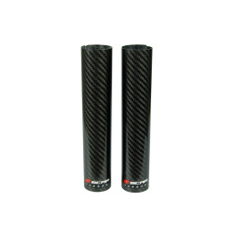 Protections de fourche Scar carbone 220X45mm | Oxmoto