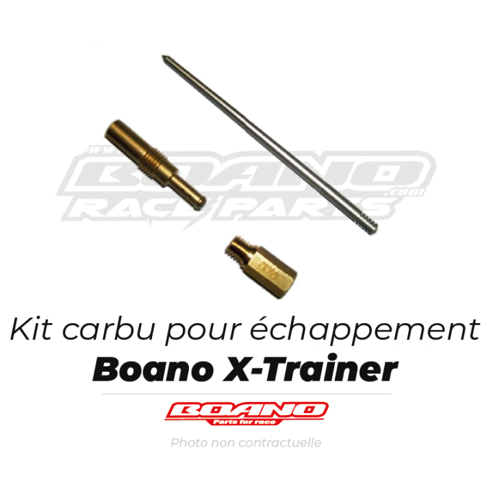 Kit carbu pour silencieux Boano Beta x-trainer | Oxmoto