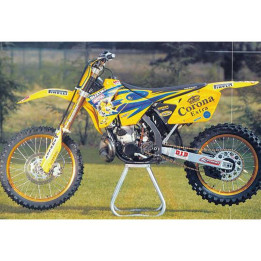 Housse de selle Tecnosel Replica Team Suzuki 2001 | Oxmoto