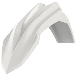 Garde-boue avant Polisport blanc Beta | Oxmoto