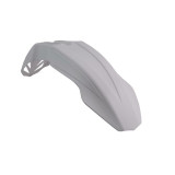 Garde-boue avant Racetech supermotard universel blanc