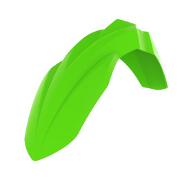 Garde-boue avant Polisport vert citron Kawasaki KX125/250