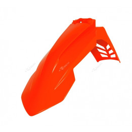 Garde-boue avant Racetech ventilé orange fluo KTM | Oxmoto