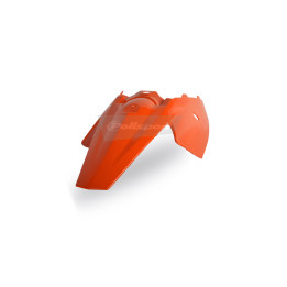 Garde-boue arrière + plaques latérales Polisport orange KTM SX85
