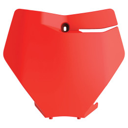 Plaque frontale Polisport orange fluo KTM SX/SX-F | Oxmoto
