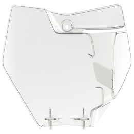 Plaque numéro frontale Polisport transparent KTM SX/SX-F125