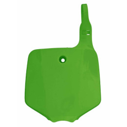 Plaque frontale Racetech vert Kawasaki KX65 | Oxmoto