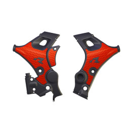 Protections de cadre Racetech - noir/rouge R-PRTBETRSNR2