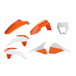 Kit plastique Polisport Enduro Restyle couleur origine KTM EXC/EXC-F