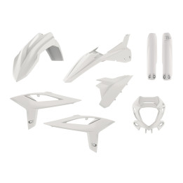 Kit plastique Polisport blanc | Oxmoto