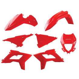 Kit plastique Polisport rouge - Beta RR 2T/4T | Oxmoto