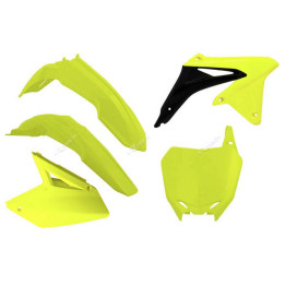 Kit plastique Racetech jaune fluo Suzuki RM-Z450 | Oxmoto