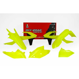 Kit plastique Racetech jaune fluo KTM EXC/EXC-F | Oxmoto