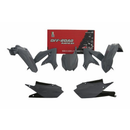Kit plastiques Racetech Quantum Grey Yamaha YZ250F | Oxmoto