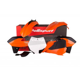Kit plastique Polisport couleur origine (13-14) KTM SX85