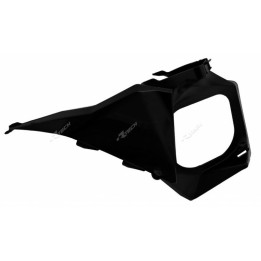 Plaques latérales droite Racetech noir | Oxmoto