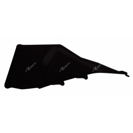 Plaques latérales gauche Racetech noir | Oxmoto